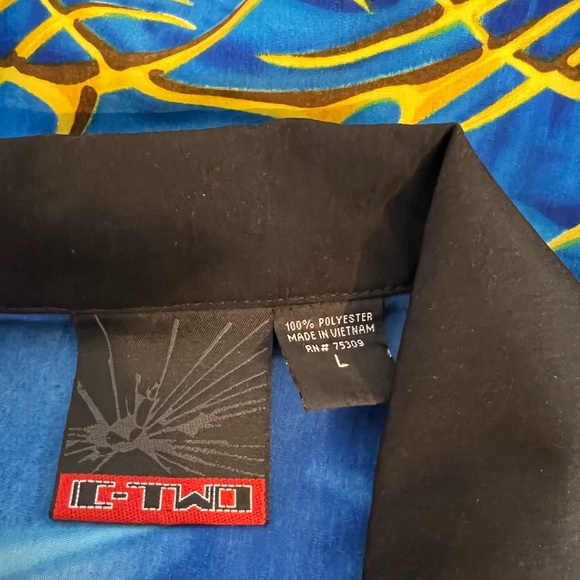 C-TWO MEN’S BUTTON FRONT SHORT SZ L - Picture 6 of 6